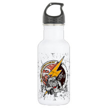 GOURDE ACIER INFRA BLANC