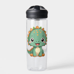Bouteille D'eau Gourde pour enfants dinosaure souriant mignon