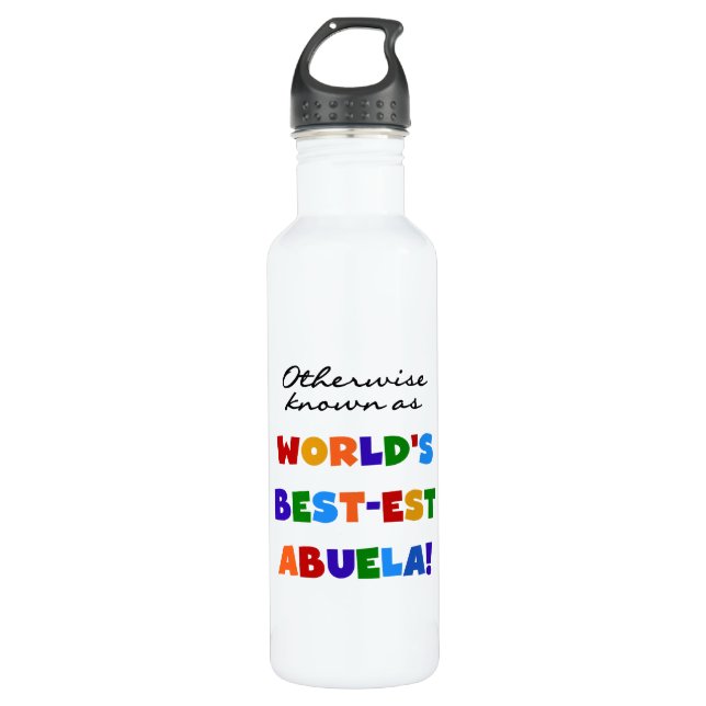 Bouteille D'eau grand-colorsabuela (Devant)