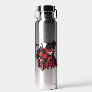 Bouteille D'eau Graphique de caractères de Shadybug à revers Mirac