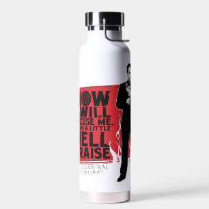 Bouteille D'eau Graphique de citation de Crowley surnaturelle