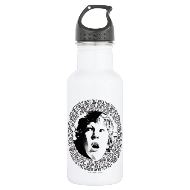 Bouteille D'eau Graphique de confession des Goonies Chunk (Devant)