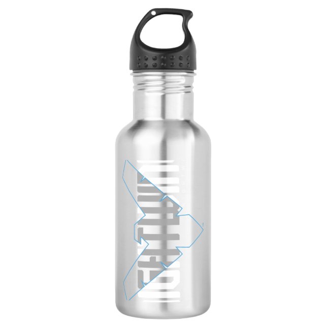 Bouteille D'eau Graphique de nom high-tech Nightwing (Devant)