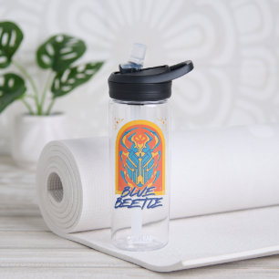Bouteille D'eau Graphique de Talavera de scarabée bleu