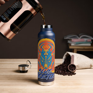 Bouteille D'eau Graphique de Talavera de scarabée bleu