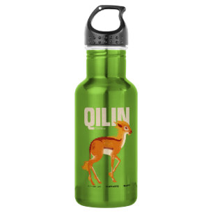 Bouteille D'eau Graphique Vintage Qilin