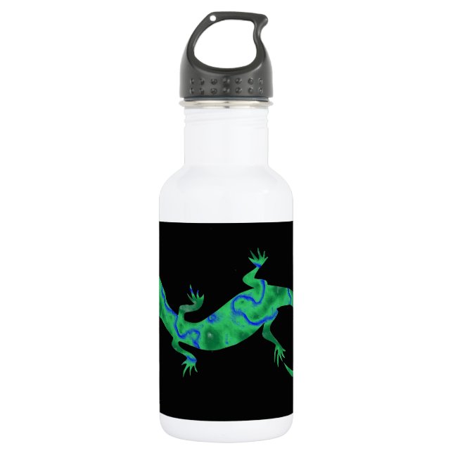 Bouteille D'eau Green Gecko (Devant)