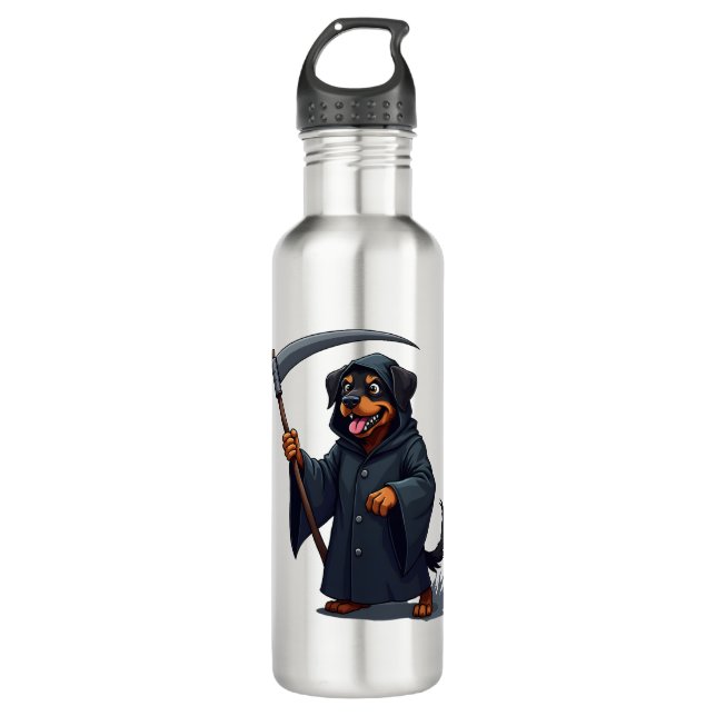 Bouteille D'eau Grimper Reaper Rottweiler Chien (Devant)