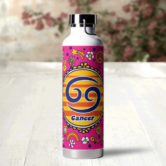Bouteille D'eau Groovy Cancer Custom