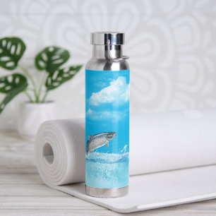 Bouteille D'eau Gros poissons hors de l'eau