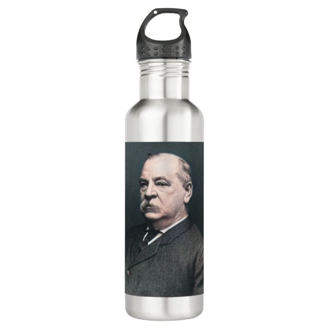 Bouteille D'eau Grover Cleveland - Président des États-Unis (Devant)
