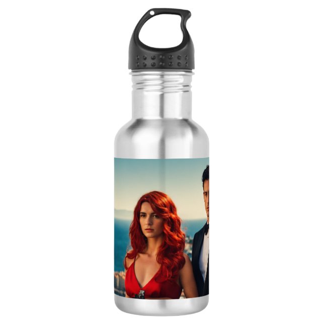 Bouteille D'eau #GymEssentialsWaterBottle (Devant)