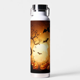 Bouteille D'eau Halloween/chauve-souris/Citrouille/automne