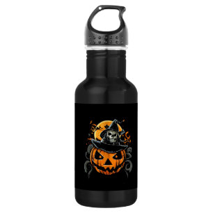 Bouteille D'eau Halloween/citrouille/automne/automne
