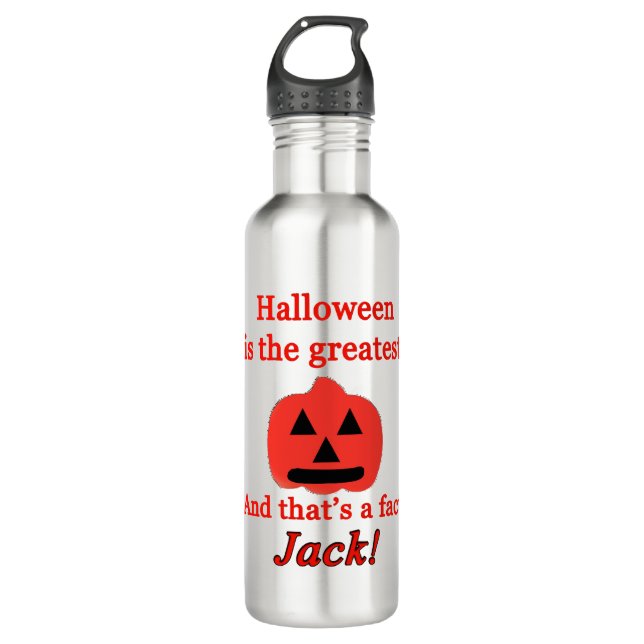 Bouteille D'eau halloween est le plus grand (Devant)