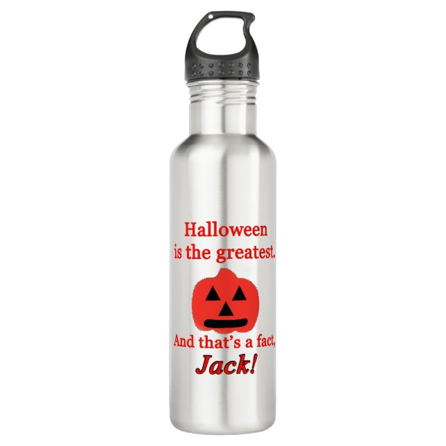 Bouteille D'eau halloween est le plus grand (Devant)