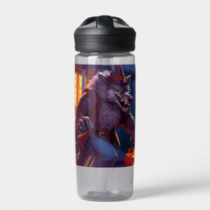 Bouteille D'eau Halloween/loup-garou/automne/automne