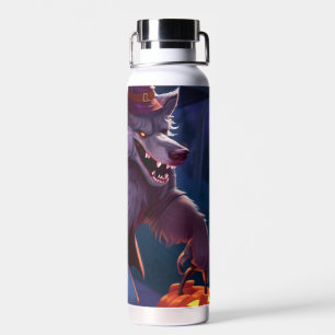 Bouteille D'eau Halloween/loup-garou/automne/automne