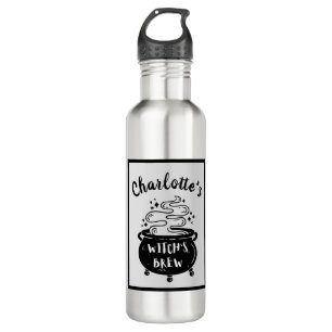 Bouteille D'eau Halloween personnalisé de sorcière