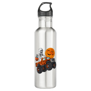 Bouteille D'eau Halloween Skeleton équitation Monster Camion