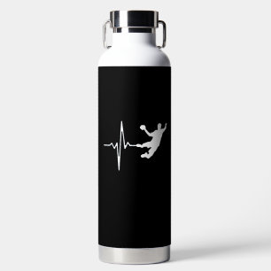 Bouteille D'eau Handball - Battement de coeur de joueur de handbal