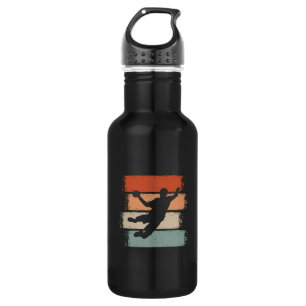 Bouteille D'eau Handball Player Retro