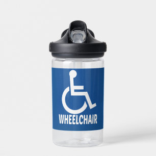 Bouteille D'eau Handicap Fauteuil roulant