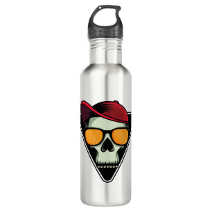 Bouteille D'eau Happy halloween skull