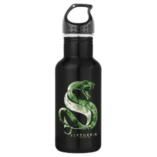 Bouteille D'eau Harry Potter  Aquarelle de serpent SLYTHERIN™