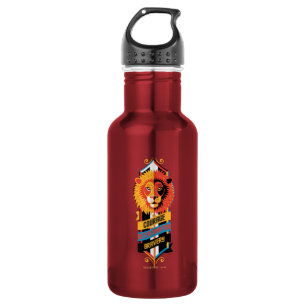 Bouteille D'eau Harry Potter   GRYFFINDOR™ House Traits Sigil