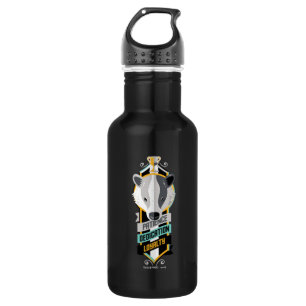 Bouteille D'eau Harry Potter   HUFFLEPUFF™ House Traits Sigil