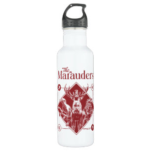 Bouteille D'eau HARRY POTTER™ Les Marauders Animagus Graphisme