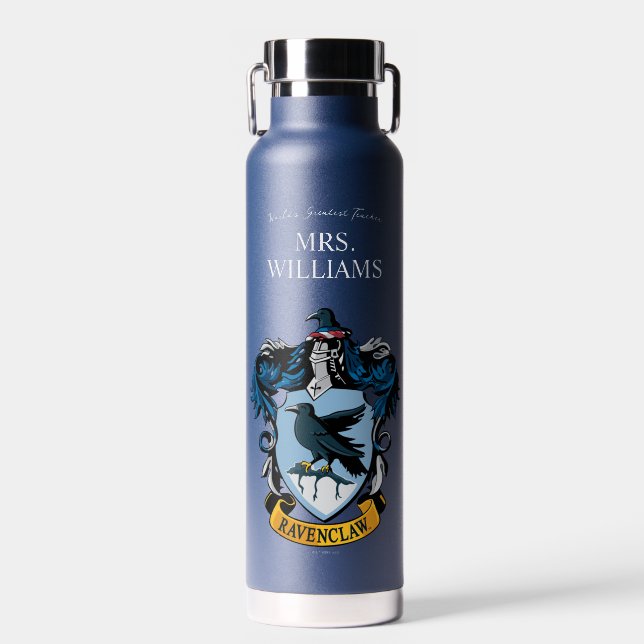 Bouteille D'eau Harry Potter | Professeur Ravenclaw Personnalisé (Avant)