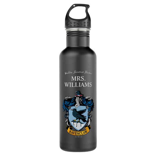 Bouteille D'eau Harry Potter | Professeur Ravenclaw Personnalisé (Devant)
