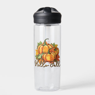 Bouteille D'eau Hello Fall - Cosy Citrouille Patch