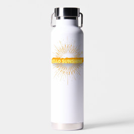 Bouteille D'eau Hello Sunshine - Desig de tombeur minimaliste Sunb