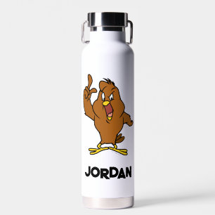 Bouteille D'eau Henery Hawk hurle Ajouter Votre Nom