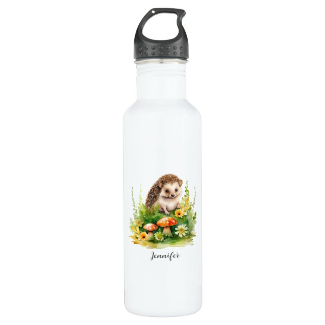 Bouteille D'eau Hérisson personnalisé (Devant)