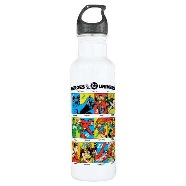 Bouteille D'eau Heroes of the DC™ Universe (Devant)