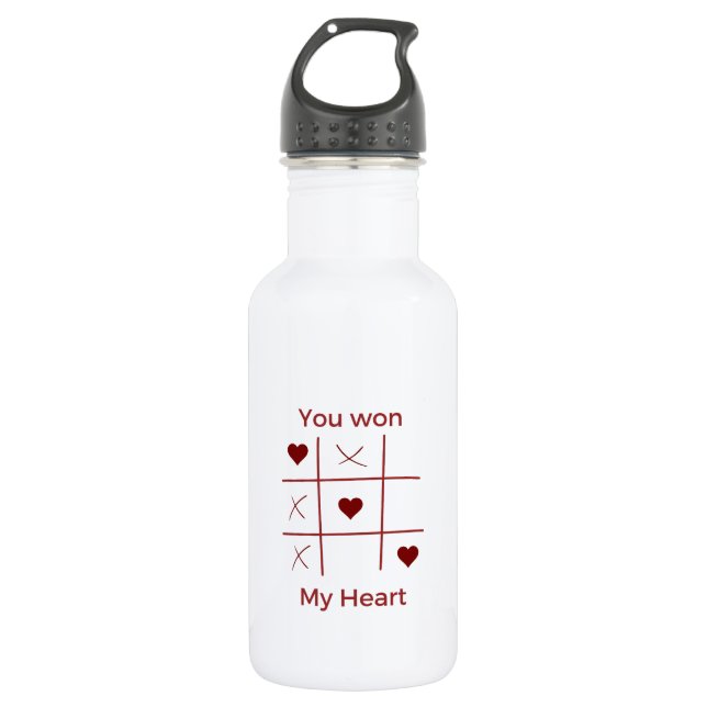 Bouteille D'eau Heureuse Sainte-Valentin 2024 Idées - Vous avez ga (Devant)