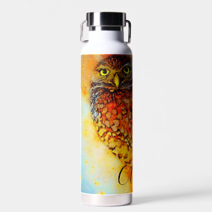 Bouteille D'eau hibou éclaboussé personnalisé