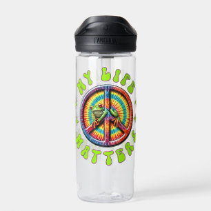 Bouteille D'eau Hippie Amour Paix La Vie Compte Personnalisé