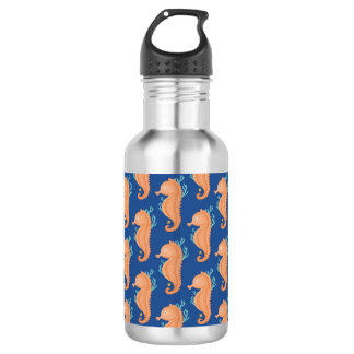 Bouteille D'eau Hippopotames en orange
