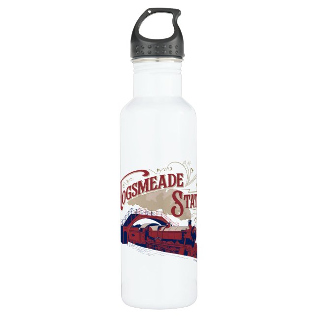 Bouteille D'eau HOGSMEADE Station Vintage Graphisme (Devant)