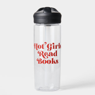 Bouteille D'eau Hot Girls Lire des livres