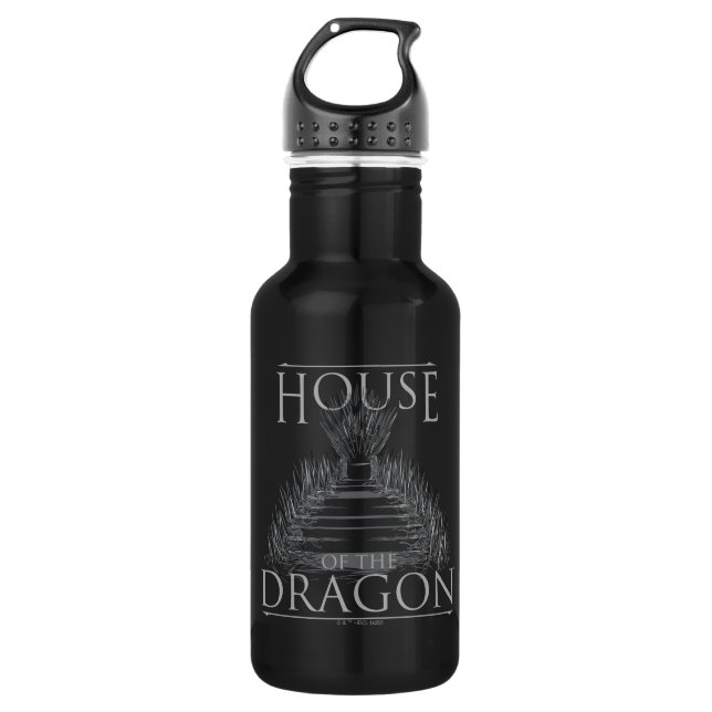 Bouteille D'eau HOUSE of the Dragon | Iron Throne Graphic (Devant)
