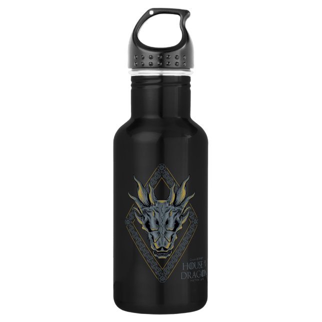 Bouteille D'eau HOUSE of the Dragon | Skull Diamond Crest (Devant)