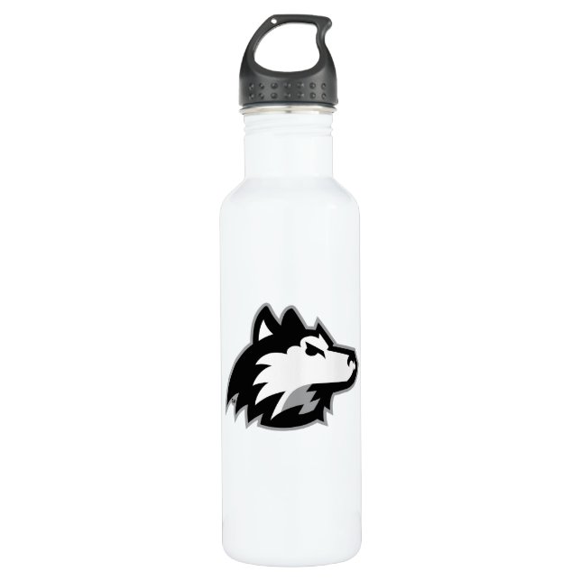 Bouteille D'eau Huskies du nord de l'Illinois (Devant)