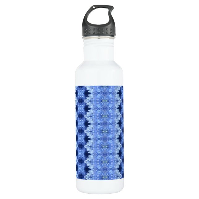 Bouteille D'eau Hy Blue Ikat 8 (Devant)