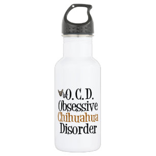 Bouteille D'eau I Love Chihuhuhuas